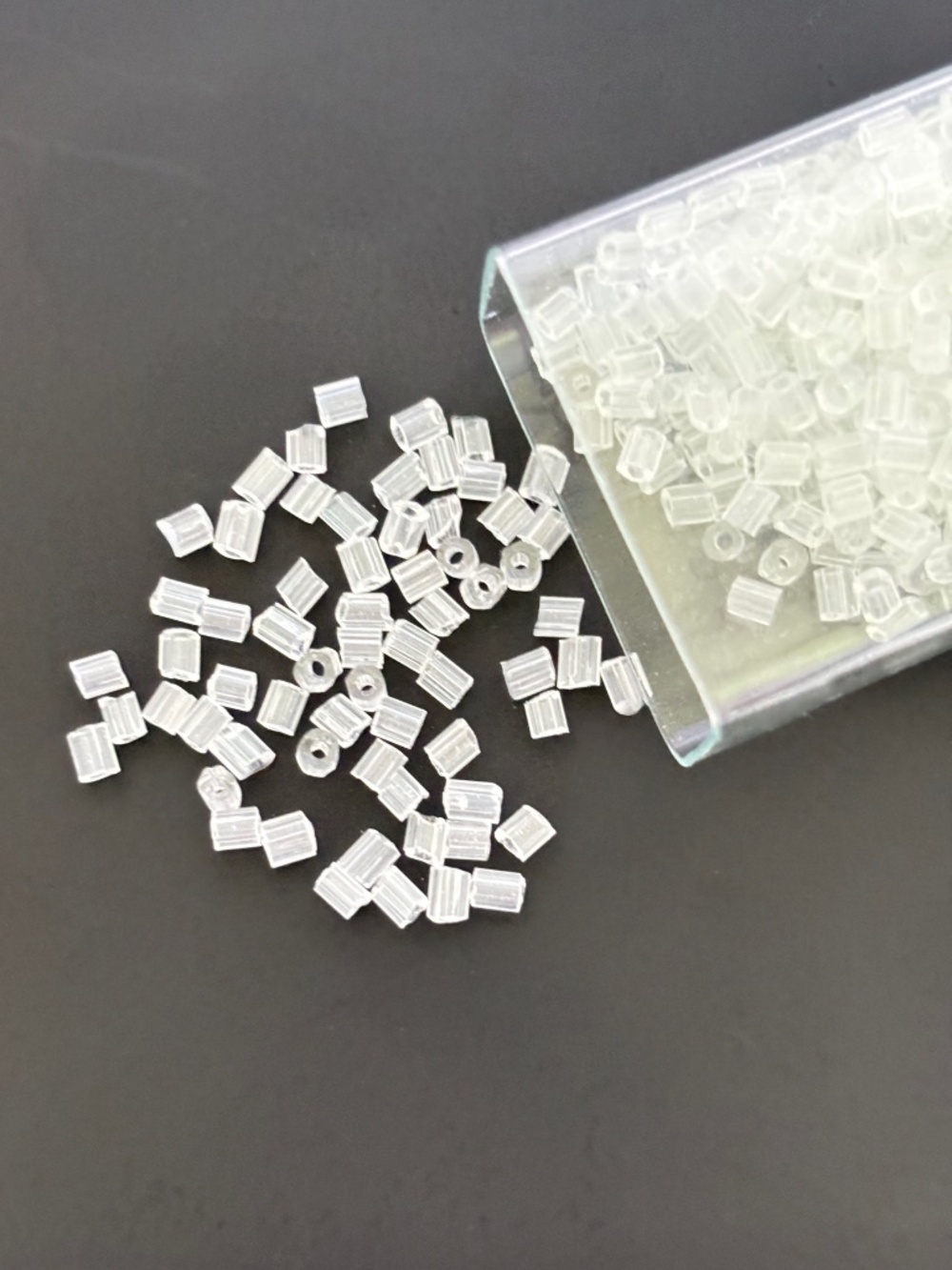 As Low As $2 Tubed 2.5mm Crystal Two Cut Seed Beads 11/0 30g